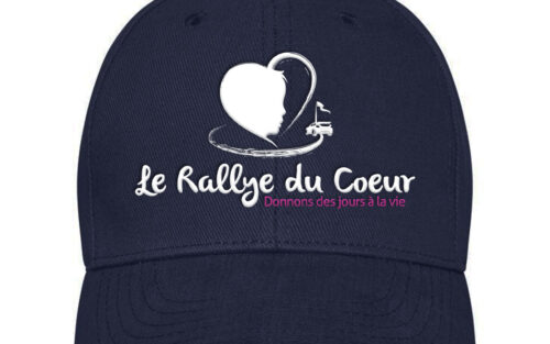 Casquette "Le Rallye du Cœur" - bleue