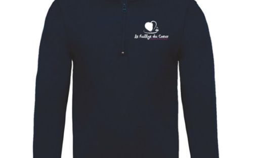 Sweat Zippé "Le Rallye du Cœur"