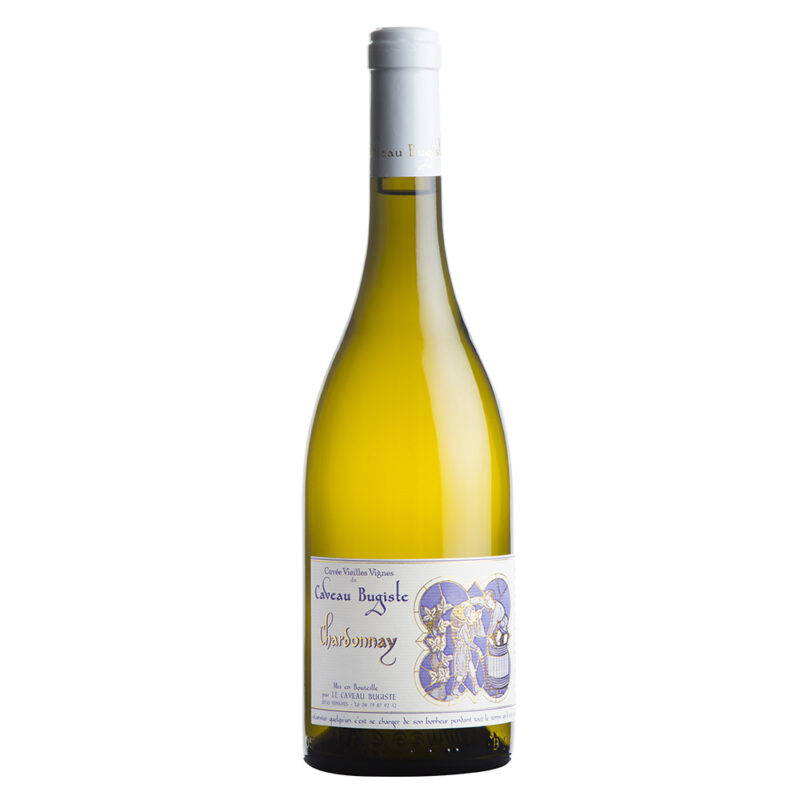 1 - Entrée - Domaine Le caveau Bugiste - blanc Chardonnay cuvée vieilles vignes